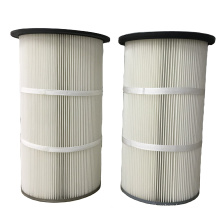 High efficiency industrial spun bonded air dust collector filter cartridge cartridge powder coating filter